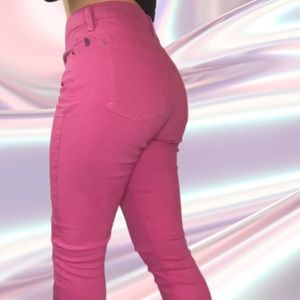 Jen7 pink jeans